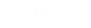beyaz renkli armine logosu