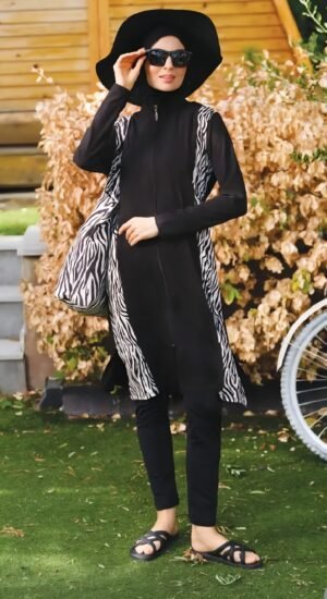 Zebra Desenli Haşema