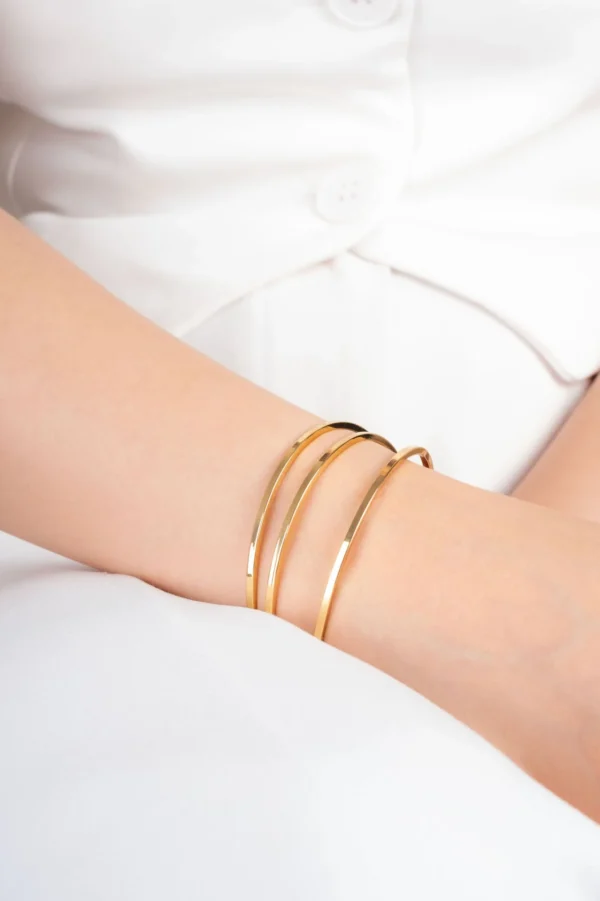 İnce Ajda Çelik Bilezik