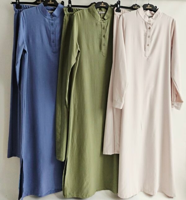 Armine Uzun Tunikli Yazlık Takım