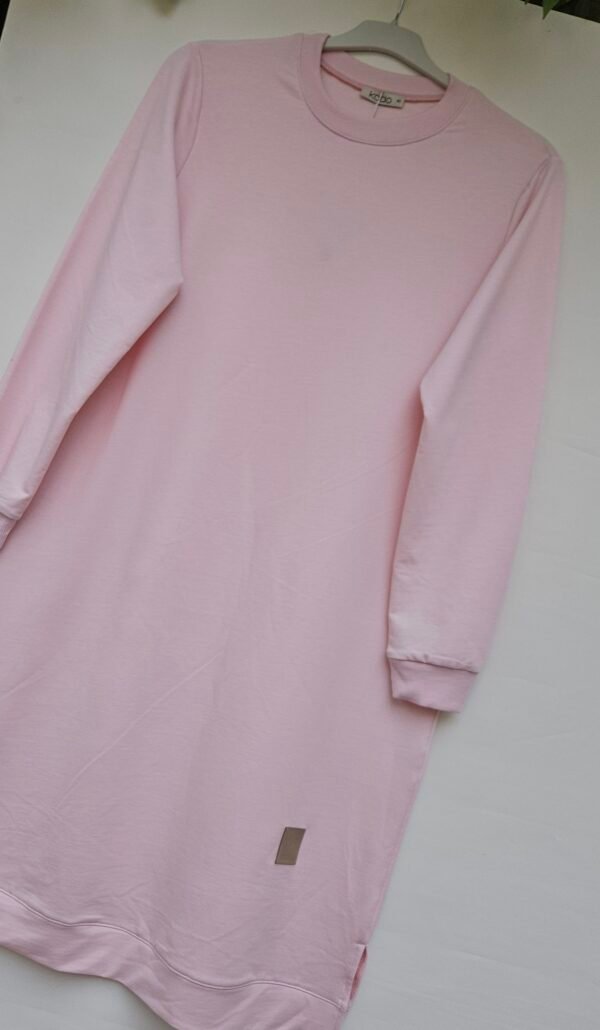 Kolu Ribanalı Düz Tunik