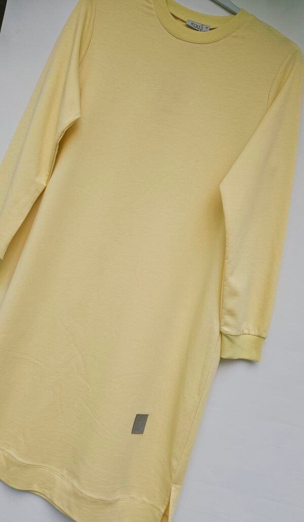 Kolu Ribanalı Düz Tunik