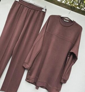 Metal Düğmeli Armine Pantalonlu Takım