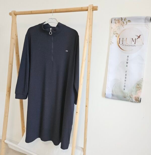 Fitilli Kumaş Uzun Tunik