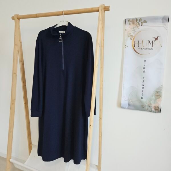 Fitilli Kumaş Uzun Tunik