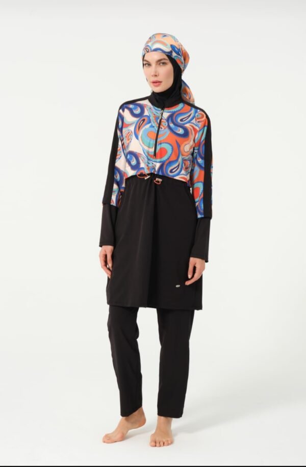 Su Damlası Desenlı Haşema